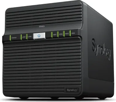 SYNOLOGY NAS DISKSTATION DS423 | 0/4 HDD 4-BAY (HOT SWAPPABLE) | CPU REALTEK RTD1619B | 2GB DDR4
