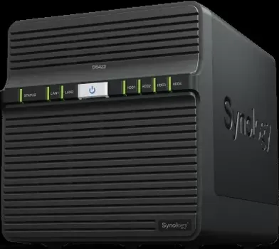 SYNOLOGY NAS DISKSTATION DS423 | 0/4 HDD 4-BAY (HOT SWAPPABLE) | CPU REALTEK RTD1619B | 2GB DDR4 (2 / 5)