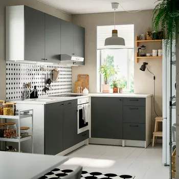 IKEA KNOXHULT UGAONA KUHINJA, TAMNOSIVA (2 / 4)
