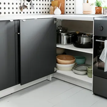 IKEA KNOXHULT UGAONA KUHINJA, TAMNOSIVA (4 / 4)