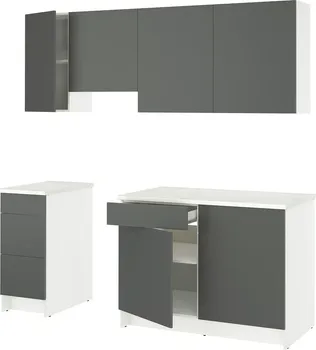 IKEA KNOXHULT KUHINJA, TAMNOSIVA, 220X61X220 CM (1 / 4)