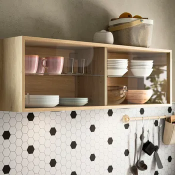 IKEA KNOXHULT KUHINJA, IM. HRASTOVINE, 120X61X220 CM (3 / 4)