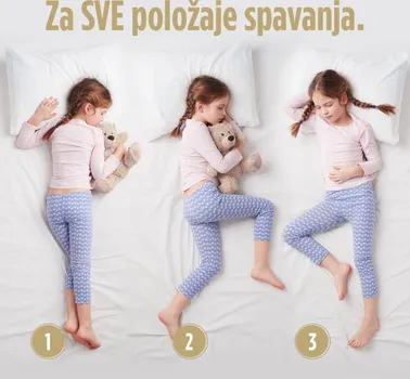 VITAPUR DJEČJI JASTUK MEMODREAM JUNIOR – 30 X 50 X 5 CM (6 / 8)