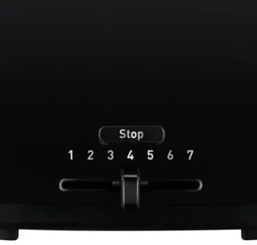 TEFAL TT1A1830 TOSTER │ KONTROLA PROMENLJIVE ZAPEČENOSTI KORICE │ BROJ NIVOA ZAPEČENOSTI KORICE: 7 │ BROJ KRIŠKI: 2 │ BOJA PROIZVODA: CRNO, NERĐAJUĆI ČELIK │ STOP/CANCEL DUGME │ MEHANIZAM ZA SAMOCENTRIRANJE HLEBA │ HIGH-LIFT MEHANIZAM │ ZAMENJIVA POSUDA ZA MRVICE │ SNAGA: 800 W (1 / 7)