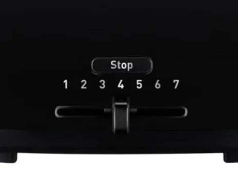 TEFAL TT1A1830 TOSTER │ KONTROLA PROMENLJIVE ZAPEČENOSTI KORICE │ BROJ NIVOA ZAPEČENOSTI KORICE: 7 │ BROJ KRIŠKI: 2 │ BOJA PROIZVODA: CRNO, NERĐAJUĆI ČELIK │ STOP/CANCEL DUGME │ MEHANIZAM ZA SAMOCENTRIRANJE HLEBA │ HIGH-LIFT MEHANIZAM │ ZAMENJIVA POSUDA ZA MRVICE │ SNAGA: 800 W (6 / 7)