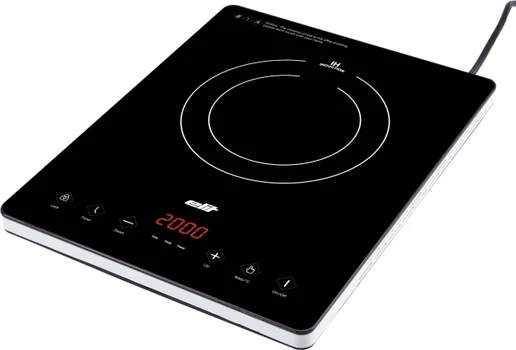 ELITE IC-21 INDUKCIJSKI REŠO │ SNAGA: 2000 W │ KONTROLNI TASTERI: OSJETLJIVI NA DODIR │ LED EKRAN │ REGULACIJA TEMPERATURE: 8 NIVOA: 80 °C - 270 °C │ TIMER: 240 MINUTA │ FUNKCIJA AUTOMATSKOG ISKLJUČIVANJA: BEZ UNOSA TIPKE U ROKU OD 2 SATA │ FUNKCIJA ZAŠTITE: OD PREGRIJAVANJA, PODNAPONA I PRENAPONA │ AUTOMATSKO PREPOZNAVANJE POSUĐA │ IGBT ZAŠTITA: PRENAPON, VISOKA TEMPERATURA, FUNKCIJA ZAŠTITE OD KVARA SENZORA (2 / 2)