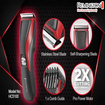 REMINGTON HC5100 MY GROOM APARAT ZA ŠIŠANJE │ PRO POWER MOTOR – 2X PERFORMANSE ŠIŠANJA │ OŠTRICE OD NERĐAJUĆEG ČELIKA SA SAMO-OŠTRENJEM │ 12 POSTAVKI DUŽINE ŠIŠANJA (1-23 MM) │ KABEL SE MOŽE IZVADITI ZA LAKŠE SKLADIŠTENJE │ ČETKICA ZA ČIŠĆENJE I BOČICA ULJA (3 / 4)