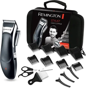 REMINGTON HC363C STYLIST HAIR CLIPPER APARAT ZA ŠIŠANJE │ NAPREDNE KERAMIČKE OŠTRICE │ SAMO-OŠTREĆE I SAMO-PODMAZUJUĆE OŠTRICE │ 8 ČEŠLJEVA ZA DUŽINE OD 3 DO 25 MM │ BEŽIČNA UPOTREBA DO 40 MINUTA │ FUTROLA ZA SKLADIŠTENJE, ŠNALICE, FRIZERSKI OGRTAČ, MAKAZE I ČETKA ZA VRAT (2 / 3)