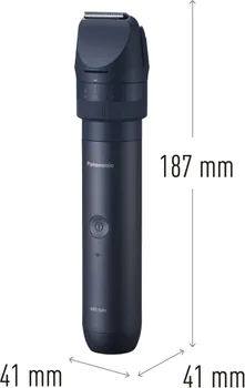 PANASONIC ER-CKL2-A301 APARAT ZA ŠIŠANJE │ TIP PROIZVODA: VIŠENAMENSKA MAŠINA ZA ŠIŠANJE │ BROJ VISINA ŠIŠANJA: 58 │ BROJ NASTAVAKA: 4 │ PRECIZNOST ŠIŠANJA: 0,5 MM │ MAKSIMALNO VREME RADA: 70 MINUTA │ VREME PUNJENJA: 60 MINUTA │ POTPUNO PERIV │ DIMENZIJE: 9.3 X 19.6 X 4.9 CM │ TEŽINA: 180 G (6 / 6)