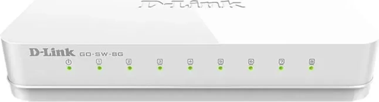 DLINK GIGABIT GO-SW-8G DGS-1008A 8 PORT SWITCH (1 / 1)