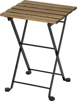 IKEA TÄRNÖ STOLIČICA, CRNA/SVIJETLOSMEĐE BAJCOVANO, 30X42 CM (1 / 4)