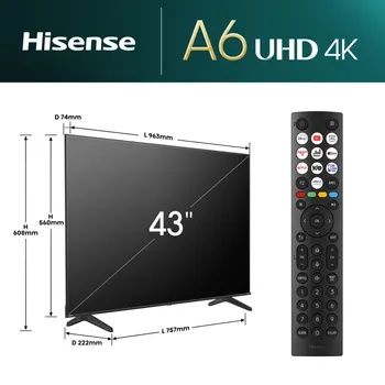HISENSE 43A6N [43 / UHD / SMART] (12 / 17)