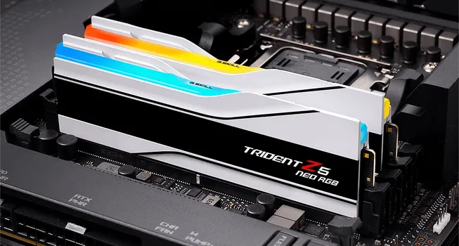 G.SKILL DIMM DDR5 32GB / 6000MHZ F5-6000J3036F16GX2-TZ5NRW TRIDENT Z5 NEO RGB