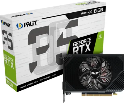PALIT NVIDIA GEFORCE RTX 3050 6GB 96BIT RTX3050 STORMX NVIDIA GEFORCE RTX 3050 6GB 96BIT RTX3050 STORMX (4 / 8)