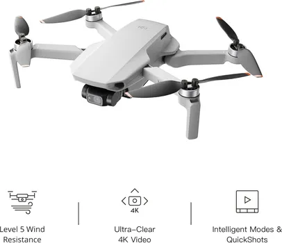 DJI MINI - 4K/30FPS, 12MP, 4 ZOOM, 31-MIN MAX FLIGHT TIME, 10KM VIDEO TRANSMISSION,246G,CLASS C0 (5 / 7)