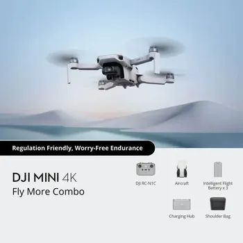 DJI MINI FLY MORE COMBO - 4K/30FPS, 12MP, 4 ZOOM, 31-MIN MAX FLIGHT TIME, 10KM VT,246G, CLASS C0 (3 / 3)