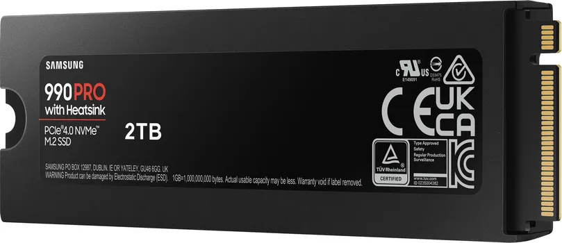 SAMSUNG 990 PRO 2TB / SSD M.2 NVME WITH HEATSINK PCIE 4.0 (5 / 6)