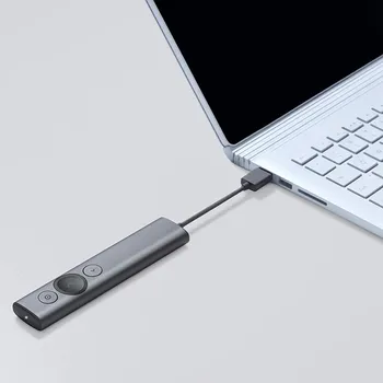 LOGITECH SPOTLIGHT, BLUETOOTH/RF PRENOSNI PREZENTER, USB, 30 M, SIVO (2 / 3)