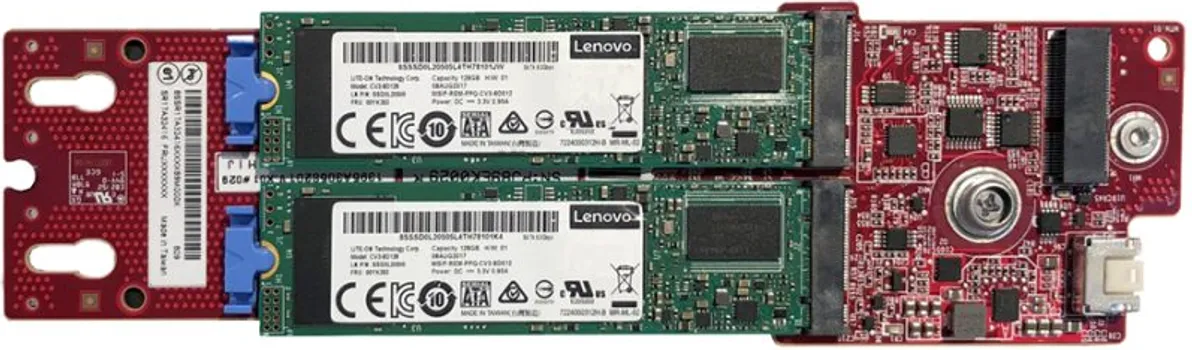 LENOVO THINKSYSTEM M.2 SATA 2-BAY RAID KIT (1 / 1)