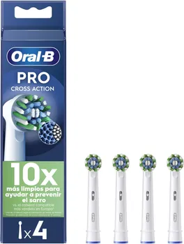 ORAL B REFILL 4 PCS CROSS ACTION ZAMENSKE GLAVE ZA ELEKTRIČNU ČETKICU ZA ZUBE, 4 KOMADA (1 / 3)