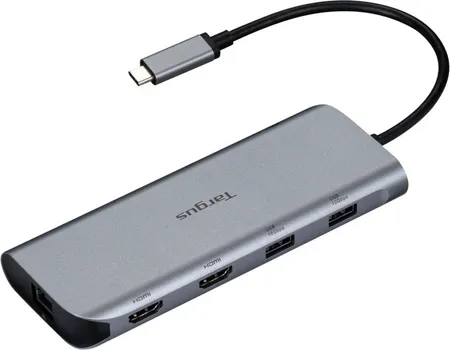 TARGUS KON00434 KARAKTERISTIKE - TIP: DOCKING STATION DOKING INTERFEJS: USB-C NAPOMENA: 140W POWER DELIVERY PRIKLJUČCI - HDMI: 2 USB 3 (5 / 5)