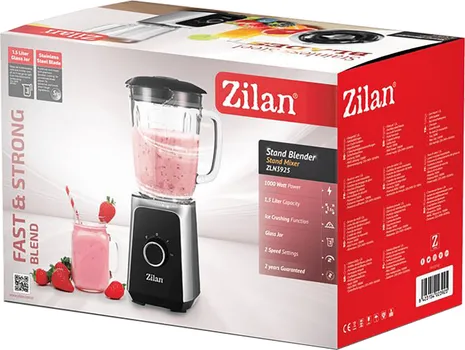ZILAN / FLORIA ELEKTRICNI BLENDER 1000W ZLN3925 BLENDER, 1.5L POSUDA, 1000W, SIVI (2 / 5)
