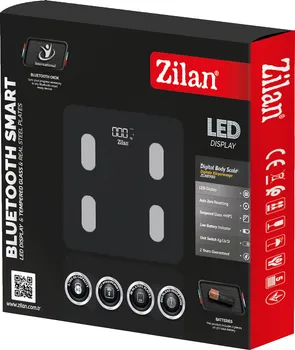 ZILAN / FLORIA DIGITALNA STAKLENA VAGA BLUETOOTH, SMART VAGA, DO 180 KG (5 / 5)