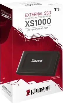 KINGSTON XS1000 RED 1TB / SSD PORTABLE EXTERNAL USB 3.2 GEN 2 (5 / 6)