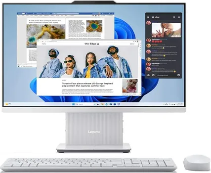 LENOVO IDEACENTRE AIO 27ARR9 27 FHD IPS, AMD RYZEN 5 7535HS, 16GB DDR5, 512GB SSD, 3X USB-A, 1X USB-C, HDMI IN-OUT, RJ-45, WIFI 6, BT5.2, SLO WIRELESS KYB + MOUSE, NO OS, CLOUD GREY, 2YR (2 / 2)