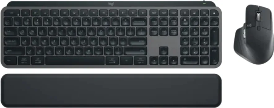 LOGITECH MX KEYS S COMBO KOMPLET SER TAST + MIŠ, MEMBRANSKI TASTERI, WIRELESS/BLUETOOTH POVEZIVANJE, SLOVNI RASPORED EN (US), DOMET DO 10M, BATE (1 / 3)