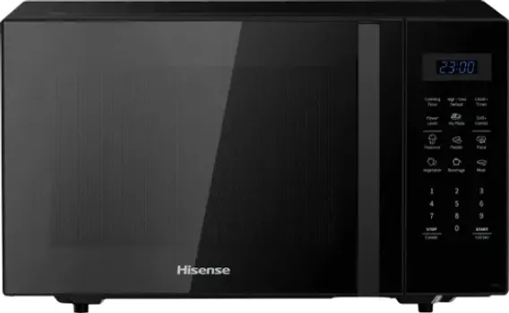HISENSE H23MOBS5HG SENZORSKI - NA DODIR,
ZAPREMINA: 23 L,
MIKROTALASNA SNAGA 700-900 W,
SNAGA IN (1 / 1)