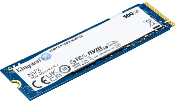 KINGSTON NV3 500GB / SSD M.2 NVME PCIE 4.0 UP TO 5000MB/S READ 3000MB/S WRITE (1 / 1)
