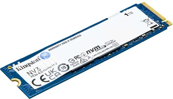 KINGSTON NV3 1TB / SSD M.2 NVME PCIE 4.0 UP TO 6000MB/S READ 4000MB/S WRITE (1 / 1)