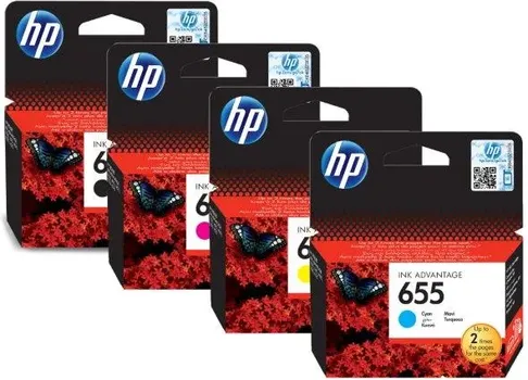 HP 655 CYAN INK CARTR.[CZ110AE] DESKJET INK ADVANTAGE 3525, 4615, 4625, 5525, 6525 E-ALL-IN-ONE (4 / 4)