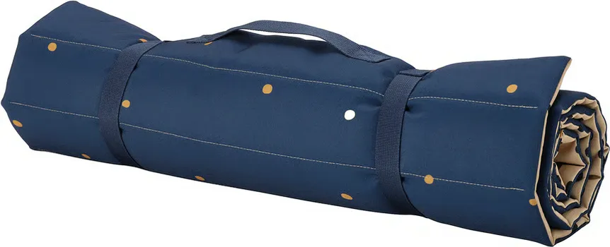 IKEA SANDLÖPARE ŠTEPANA PROSTIRKA, TAMNOPLAVA/GEPARD SAVANA, 60X140 CM (3 / 6)