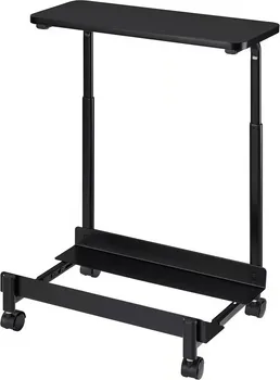 IKEA LÅNESPELARE KOLICA ZA RAČUNAR S POLICOM, CRNA, 50X27 CM (2 / 4)