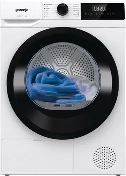 GORENJE DHNE82 MAŠINA ZA SUŠENJE, KAPACITET SUŠENJA: 8 KG, NAČIN SUŠENJA VEŠA: KONDENZACIONO SA TOPLOTNOM PUMPOM, INVERTER MOTOR: NE, ODLOŽENI START: DA (3 / 17)