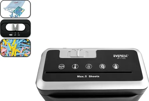 EVEREST CROSS-CUT UNIŠTIVAČ PAPIRA SA KORPOM, JP-710C P JP-710C PAPER CUTTING CROSS CUT PAPER SHREDDER (2 / 5)