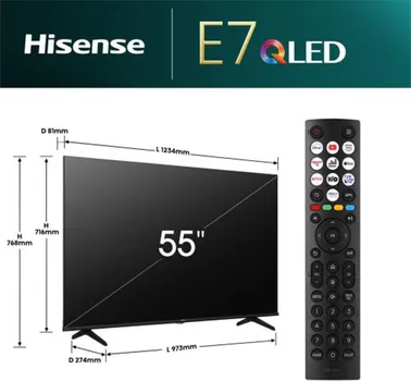 HISENSE 55 E7NQ [55 / QLED / UHD / SMART] (10 / 27)