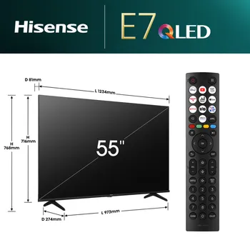 HISENSE 55 E7NQ [55 / QLED / UHD / SMART] (14 / 27)