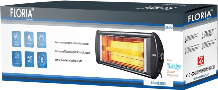 ZILAN / FLORIA ZLN2250 INFRACRVENA GRIJALICA [2500W] (2 / 2)
