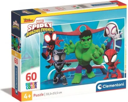 CLEMENTONI 26595 IGRAČKA PUZLE 60KOM. MARVEL SPIDEY (1 / 3)