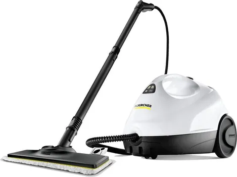 KARCHER SC 2 EASYFIX PAROČISTAČ │ SNAGA: 1.550 W │ CRIJEVO: 2M X 0.5M PRODUŽNA CEV │ DODATNE FUNKCIJE: DEČIJA SIGURNOSNA ZAŠTITA, INTEGRISANI LIJEVAK ZA PUNJENJE, SIGURNOSNI VENTIL ŠTITI OD VRELE PARE │ MAKSIMALNI PRITISAK 3.2 BARA │ VREME ZAGREVANJA 6.5 MIN │ DUŽINA KABLA: 4M │ ZAPREMINA: 1L (POSUDA) (1 / 5)