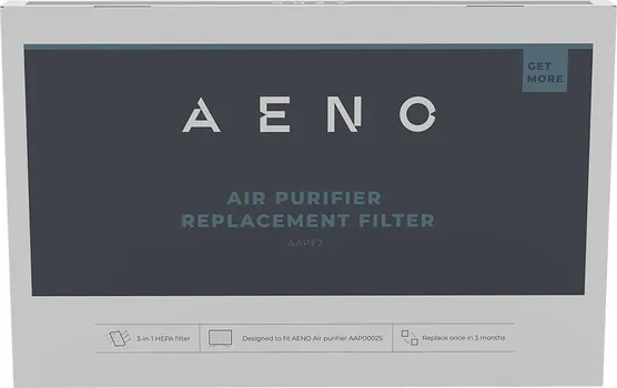AENO AP2S | AIR PURIFIER | WI-FI, UV LAMP, IONIZATION, TVOC SENSOR, 420 M³/H, 50 M2, CARBON FILTER + HEPA H13, WALL MOUNTING (7 / 35)