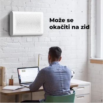 AENO AP2S | AIR PURIFIER | WI-FI, UV LAMP, IONIZATION, TVOC SENSOR, 420 M³/H, 50 M2, CARBON FILTER + HEPA H13, WALL MOUNTING (25 / 35)