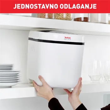 TEFAL PAIN DORE 1KG PEKAČ HLEBA (PF210138) │ BROJ PROGRAMA: 12 │ SNAGA: 610-720W │ VELIČINE HLJEBA: 500G, 750G, 1000G │ MATERIJAL: PLASTIKA │ INTERFEJS: LCD │ ODLOŽENI START: DO 15 SATI │ ODRŽAVANJE TOPLOTE: 1 SAT │ PREMAZ POSUDE: PTFE │ OBLIK POSUDE: KVADRATNA │ NIVOI PEČENJA: SVIJETLA / SREDNJA / TAMNA │ BOJE: BIJELA (4 / 18)