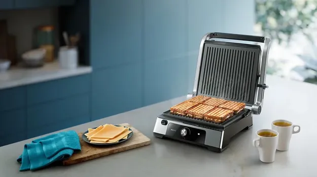 PHILIPS ELEKTRIČNI ROŠTILJ HD6301/90 KONTAKTNI, 1800- 2200 W (8 / 8)