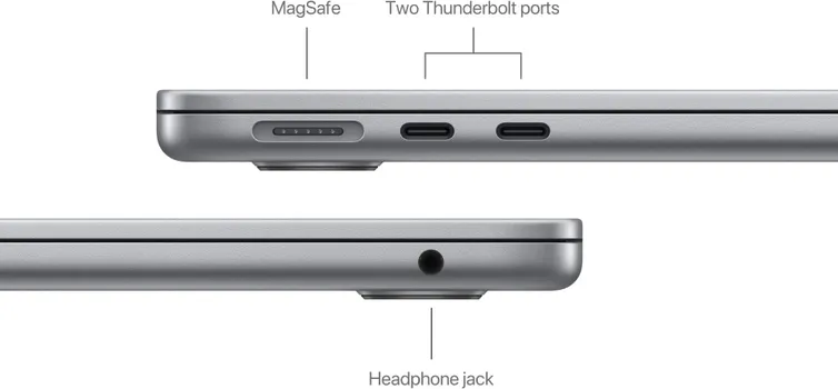 APPLE MACBOOK AIR 13.6 M3/16GB/256GB SSD (5 / 39)