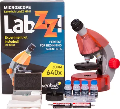 LEVENHUK MIKROSKOP LABZZ M101 ORANGE 69731 (4 / 5)