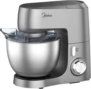 MIDEA MJ-KM1201W KUHINJSKI ROBOT │ SNAGA: 1000 W │ KAPACITET POSUDE: 6.5 L │ PODEŠAVANJE BRZINE │ MATERIJAL POSUDE: NERĐAJUĆI ČELIK (1 / 5)